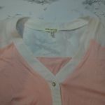 Faith and joy Pink Blouse Semi Sheer Sleeveless Size XL Photo 2