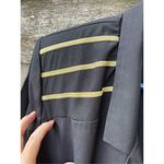 Vintage S.L.Fashions size 16 padded shoulders dress. Black Photo 3