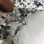 Free People One On One Date Floral Bodysuit XS White Polka Dot Bell Sleeve Photo 4