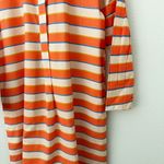SUNSHINE TIENDA | Hidalgo Stripe Milly Dress Orange Blue Nude Gold | Small Photo 4