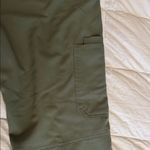 FIGS amaze cargo Green scrub Pants with tan Drawstring Sz S Photo 3