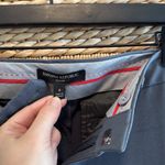 Banana Republic  Mid-Rise Sloan Ankle Gray Woven Career Dress Pant Trouser, 4 Photo 6