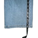 ZARA Halter Denim Light Blue Straight Leg Jumpsuit SMALL Photo 9