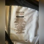 Danskin  black and white tyedye capris cropped leggings size xsmall with strings Photo 6