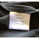 Teri Jon By Rickie Freeman Black Metallic Tiered Sleeveless Gown Size 14 NWT Photo 12