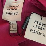 Herve Leger Forever 21 nwt size Large  BANDAGE MINI SKIRT hot pink Photo 1