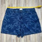 Lane Bryant  Blue Floral Jean Shorts, Size 16 Photo 1