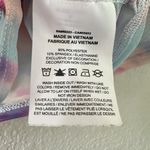 Nike Womens Size M Tie-Front Mesh Crop Top Floral Pastel Y2K Vaporwave Aesthetic Photo 10