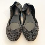 Melissa  WOMENS Size 7 CAMPANA PAPEL Ballet Rubber Flats Netted Photo 1