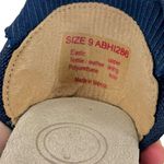 Charleston Shoe Co. Lafayette Stretch Block Heeled Sandals in Navy Blue Size 9 Photo 3