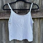 Y2K Gas Great American Sweater Tank Large Blue Photo 3