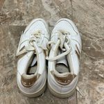 VEJA  White and Gold Sneakers Photo 1