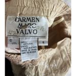 Carmen Marc Valvo  Pencil Skirt Size 8 100% Silk Beaded Party Holiday Special Photo 6