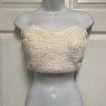 Forever 21 Crème Fur Tube Top Photo 3