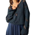Free People ✨ HAYLEY OCEAN SZ XS SWEATER✨ Photo 3