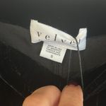 Velvet by Graham & Spencer Frida Black Velvet Wide Leg Pants Photo 8