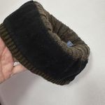 Bula Polartec Fleece Lined Wool Blend Cable Knit Winter Ski Beanie Brown Womens Photo 6