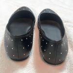 Torrid Studded Black Silver Ballet Flats Almond Toe Slip On Extra Wide Size 10 Photo 2