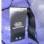 Elizabeth and James Jewel Midi Dress Women's 10 Navy White Striped Shift Ruffle Photo 8