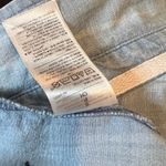 Old Navy BLUE DENIM CLASSIC DRESS SHIRT WITH EMBROIDERY POPPY DETAILS Photo 7