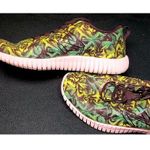 New Balance  Flexonic Green Yellow Tropical Running Shoe Womens Sz 8.5 Photo 4