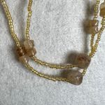 Macy's Cream Beaded Necklace Photo 2