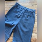 Aritzia Babaton New Agency Mirror Crepe Navy Pants 4 Photo 9