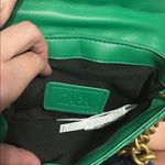 ZARA  Green Quilted Crossbody Bag with Gold Chain Photo 2
