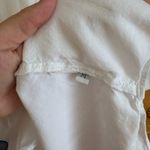 Cloth & Stone White Button Down Long Sleeve Shirt Womens Top Blouse Medium Photo 3