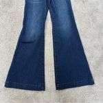 Shyanne  Women’s Chandelier Pockets Flare Bootcut Jeans High Rise in Dark Wash 26 Photo 5