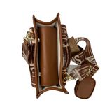 Steve Madden NWT  BWebber Canvas Satchel Bag Cream Natural Crossbody Logo Strap Photo 10