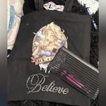 Handmade  Ice cold black tote‎ bag Photo 2