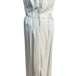 Elegant Evening Pin Up Retro Vintage Dress Light Blue Size Small Photo 3