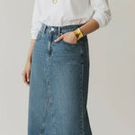 MNG Jeans MNG Women’s Denim Maxi Skirt XS Fall Fashion Minimalist Streetwear Photo 0