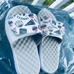 News Yankees Cooperstown Loudmouth Slides White Size 8 Photo 3