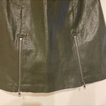 LF Seek the label green faux leather skirt Photo 2