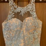 PromGirl Blue Homecoming Dress Photo 1