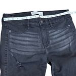 Abercrombie & Fitch Black Distressed Jean Legging‎ Mid Rise Size 29/8R Photo 7