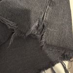 AGOLDE  Parker Jean Cut Off Shorts Trance Black Denim Distressed High Rise 33 Photo 6