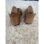 Free People  Royal Flat‎ Tan Leather Pointed Toe D'Orsay Cutout Made In Spain 9 Photo 3