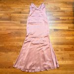 Alice + Olivia Stacey Bendet Women’s 8 Burnt Rose Satin Julietta Slip Dress Formal Photo 4