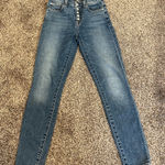 7 For All Mankind High Waist Ankle Skinny Jeans Photo 0