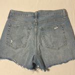 Gap  High Rise Cheeky Distressed Jean Shorts Sz 30/10-VGUC Photo 5