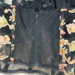 Victoria's Secret Victoria’s Secret Dream Angels Black Floral Bustier Floral Appliqué Corset 34D Photo 9