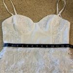 NWOT Lulus Eternal Passion White Lace Bustier Peplum Mermaid Maxi Dress Photo 6