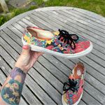 Vans Unisex  - Peacock Pattern men 7 women 8.5 whimsy, funky sneaker‎ colorful Photo 6