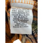 Umgee Plus 2X Mustard Orange Plaid Oversized Shacket Flannel Button Top NWT Yellow Size undefined Photo 6