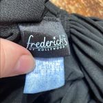 Frederick's of Hollywood Black One-Shoulder Ruched Cutout Side Dress Photo 5