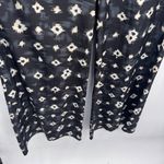 Urban Outfitters Outfitters Wide Leg High Waist Satin Pants Womens 2 Black Gray Polyester Photo 2