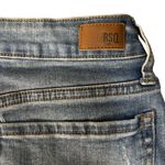 RSQ Shorts Light Wash Denim Jean Vintage High Rise Cut Off Teen Sz 7/28” Photo 3